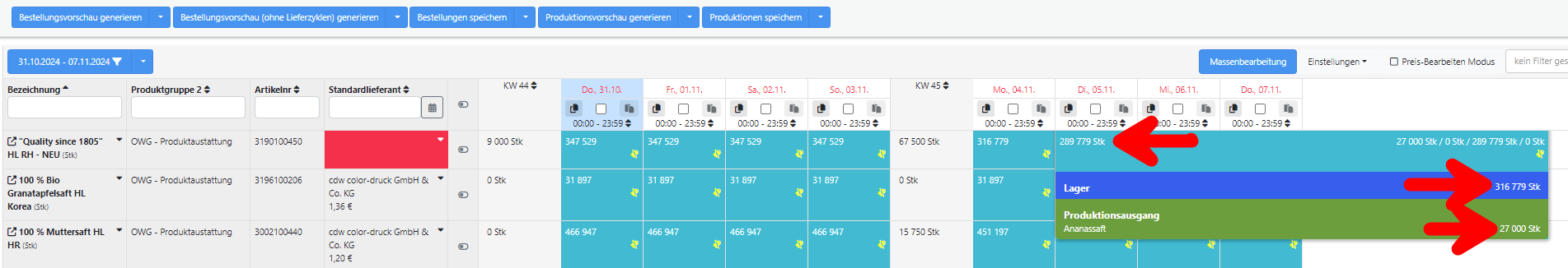 Ein Bild, das Text, Screenshot, Reihe, Software enthält.
Automatisch generierte Beschreibung